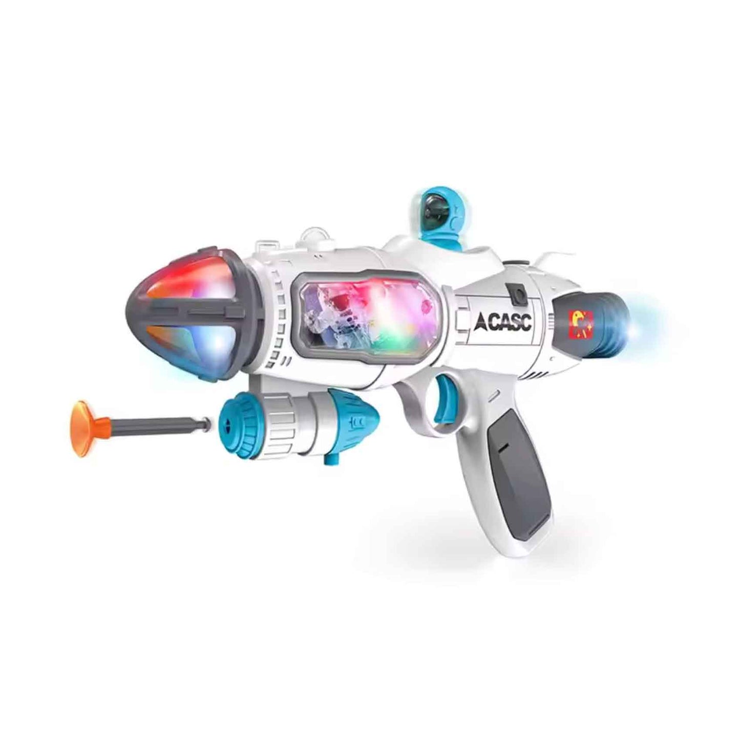 Toybot Space Gun Toy for Kids with Light, Music & Smoke Spray 3+Ages
