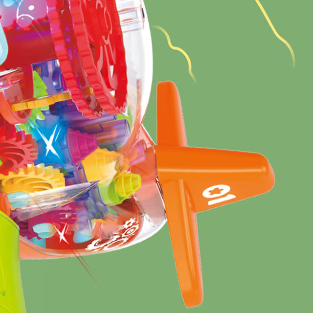 Gear-Gear Airplane