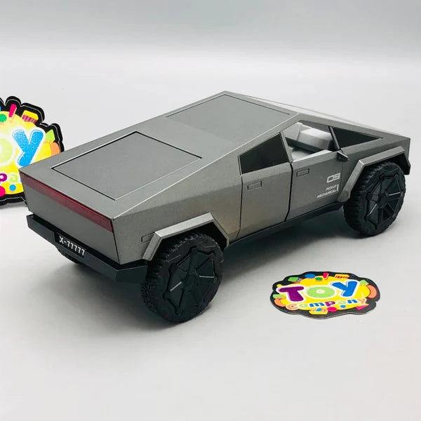 ABS Inertial Tesla With Quad Bike Model Car