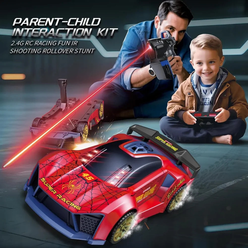 Infrared Laser Shooting Remote Control Racing Car