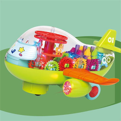 Gear-Gear Airplane
