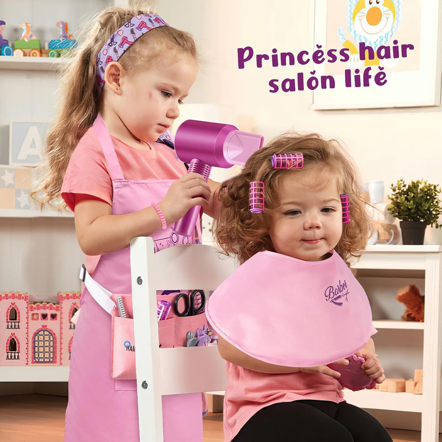 Toylink Hair Salon Pretend Play Toys for Girls