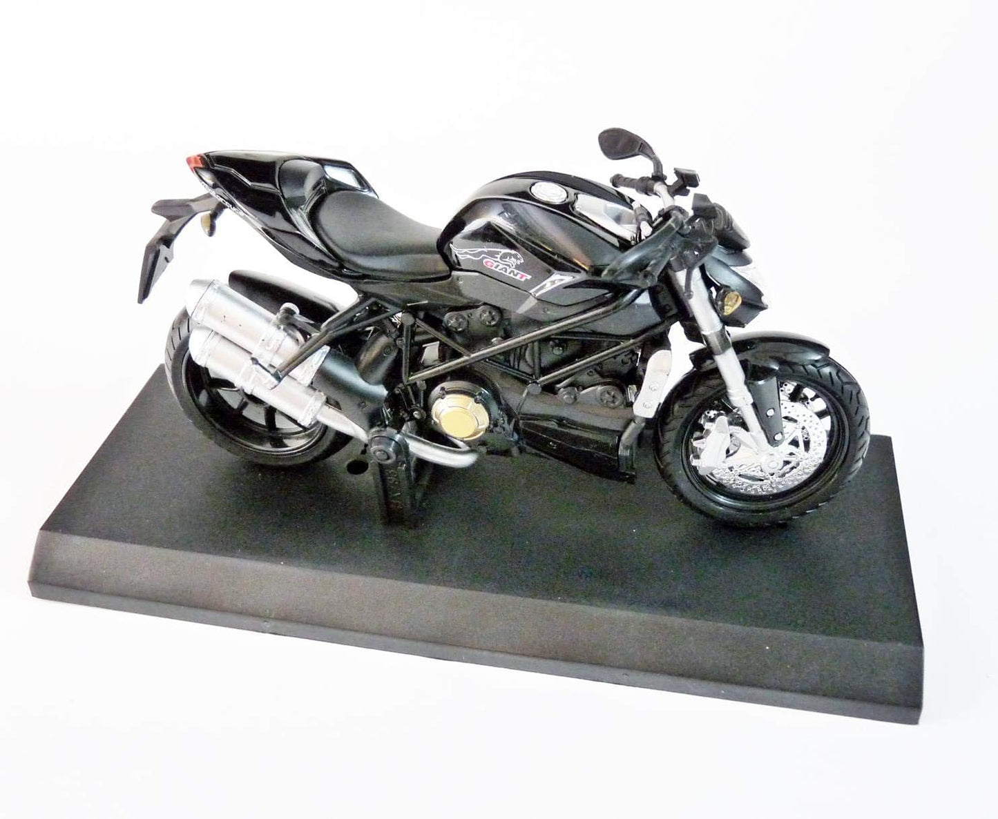 Race Motorcycle Model 1:12 Scale - Black
