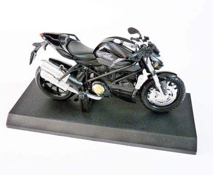 Race Motorcycle Model 1:12 Scale - Black