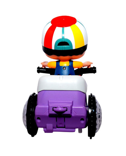 MUSICAL STUNT TRICYCLE TOY BIKE FOR KIDS. | WITH 360 DEGREE ROTATION. | COLORFUL 3D FLASHING LIGHT EFFECTS AND MUSIC. | BUMP AND GO ACTION TOY FOR KIDS.