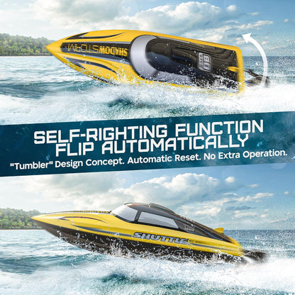 Shadowstorm brand remote control simulation boat.