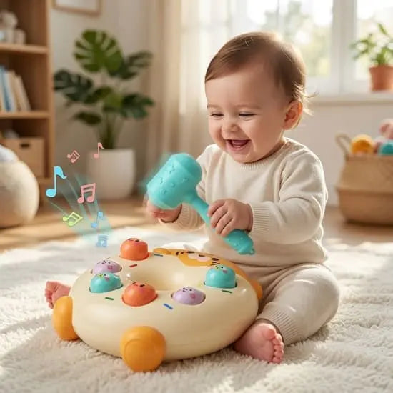 Donut Beat A Mole Game Toy For Kids