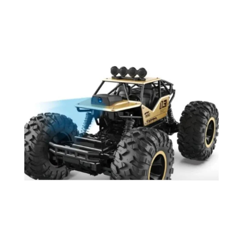 MOKA 4WD Remote Control Rock Crawler Toy with Water Spray & Camera Function
