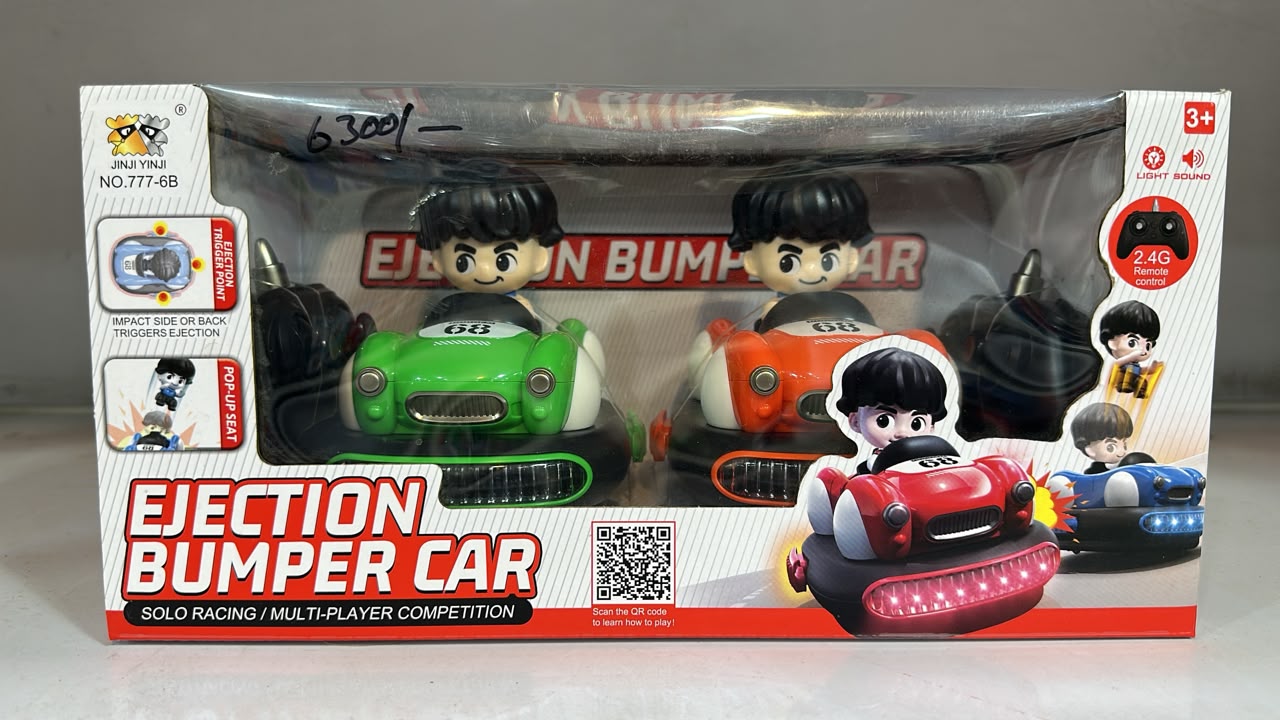 Kids Electric Bumper Car with LED Lights