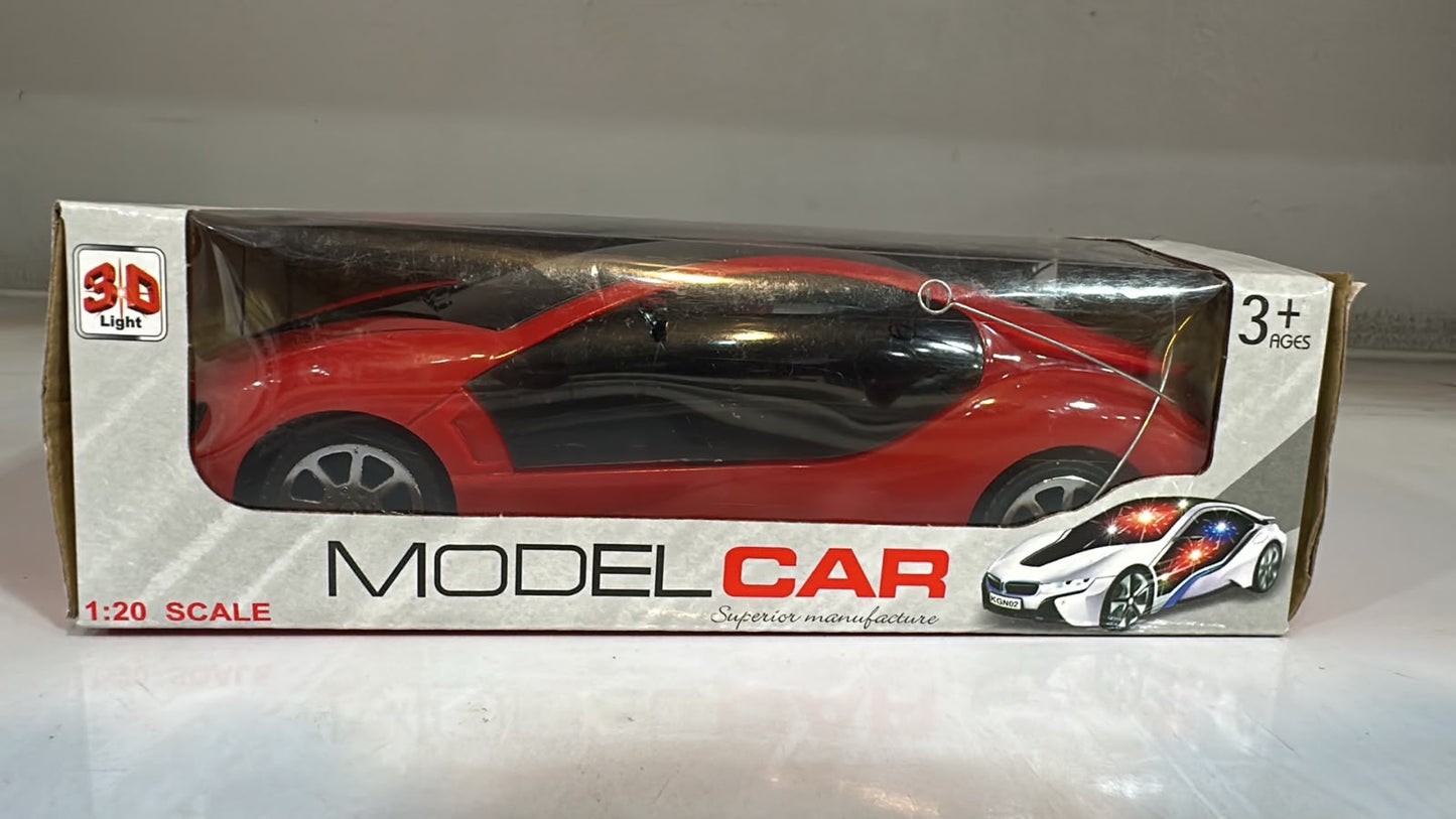 3D Light Remote Control Car